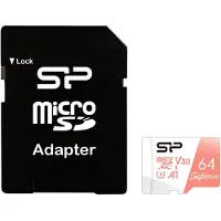 Silicon Power Superior 64 Go MicroSDXC UHS-I Class 10