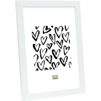 Deknudt Cadre photo en blanc intemporel 13x18 S41VH1