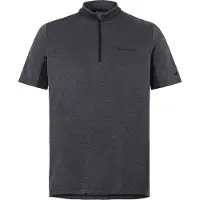 Vaude Bike Tamaro Half Zip Iv Short Sleeve T-shirt Gris 2XL Homme