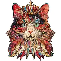Robotime Holzpuzzle 'CAT KING' (200 pièces)