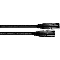 Cordial 15558 RJ45 Netzwerkkabel, Patchkabel CAT 5e S/UTP 2.00 m Schwarz PUR-Man (S/UTP, CAT5e, 2 m)