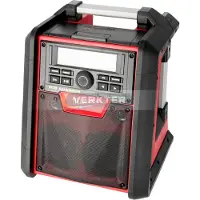 Milwaukee M18 RC-0 - Radio De Chantier Li-Ion 18V Avec Fonction Chargeur - Secteur & Batterie