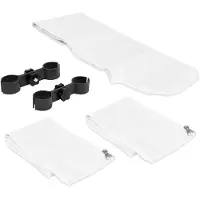 Vonroc Party Tent Coupling System - Pour tente de réception Premium PT501XX - Blanc