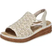 Rieker Sandales beige / crème
