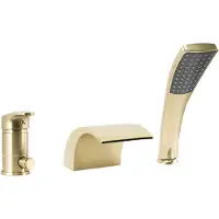 REA Robinet De Baignoire Riven Brush Gold