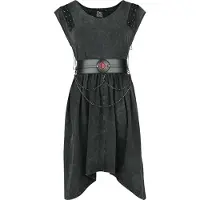 Le Seigneur Des Anneaux Robe mi-longue Gothic de - Mordor - S - XXL - pour Femme - noir - Taille M