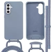 IMoshion Coque de couleur avec cordon amovible Samsung Galaxy A36 / A56 - Ash Blue