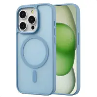 IMoshion Coque Color Guard avec MagSafe pour Apple iPhone 15 Pro - Bleu clair