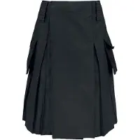 Brandit Jupe mi-longue de - Kilt - S - 5XL - pour Homme - noir - Taille S