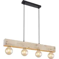Globo Lampe suspendue en bois Adalie