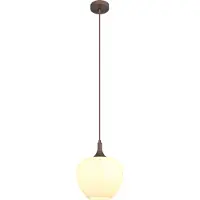 Globo Lampe à suspension marron Maxy 1 lumière Ø 24cm