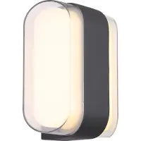 Globo Lampe d'extérieur métal anthracite mat, LED