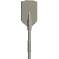 Bosch Asphalt Hexagonal Flat Chisel 450x125 Mm 30 Mm Argenté