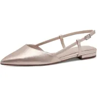 Tamaris Ballerines à lanières rosé