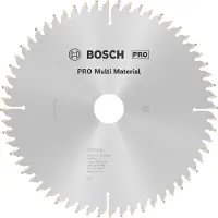Bosch Mm Mu B 216x30-60 Multimaterial Circular Saw Disc Argenté