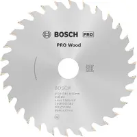 Bosch Accesorios Op Wo H 130x20-30 Wood Circular Saw Disc Argenté