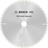 Bosch 254x3.2/2.5x30d 80tr-f Multimaterial Circular Saw Disc Argenté