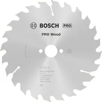Bosch Lame pour Scies Circulaires Optiline Wood, 160 x 20/16 x 1,8 mm, 24T