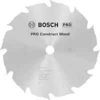 Bosch Powertools -12 7-1/4 Circular Disc Wood Construction 184x2.6x16 Argenté