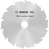 Bosch Lame de scie circulaire Construct Wood Ø210 x 30 x 2.8 mm - 2608640634