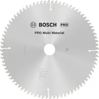Bosch 2608641204 - Lame de Scie Circulaire Multi Material, 260 x 30 x 3,2 mm, 80D