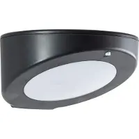 Brilliant Applique noire Bardum solaire