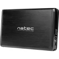 Natec NKZ-0448 Storage Drive Enclosure HDD Enclosure Black 3.5" (boîtier pour disque dur)
