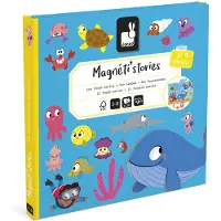 Janod Jeu couleur et forme Magneti Stories Les Fonds Marins