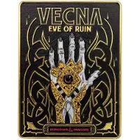 Fanattik Dungeons & Dragons Limited Edition Ingot Vecna Eve Of Ruin Currency Doré