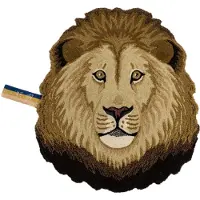 Doing Goods Tapis tête de lion Ari L