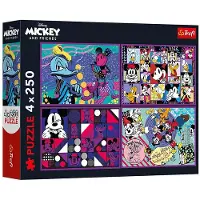 Trefl Puzzle 4x250 Mickey Mouse Adventure Series 13308