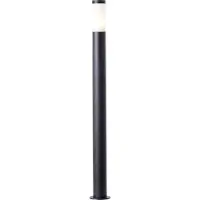 Brilliant Lampe d'extérieur moderne DODY en noir | Lampe d'allée de 111cm de haut pour le jardin | Douille E27 max. 20W |Métal synthétique