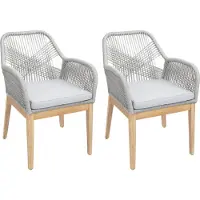 MCW Chaise de jardin -H56b (lot de 2)