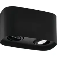 Eglo Spot en saillie Zigbee Caminales-Z 2 lumières noir