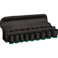 Bosch Accesorios Coffret de 9 douilles à chocs PRO Impact 1/2'' M10 - 27 38 - 40mm - - 2608003038