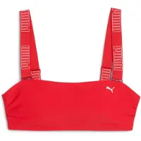 Puma Bandeau Sports Top Rouge L Femme