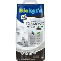 Biokats Diamond Care Classic 8 L - Litière pour chats agglomérante à base de bentonite