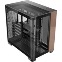 Antec C8 Curve Wood Full Tower Noir, Transparent, Bois
