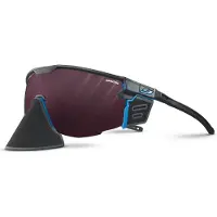 Julbo - Lunettes de soleil - Ultimate Cover Noir/Bleu Reactiv 0-4 High Contrast