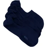 HUGO BOSS Boss 2-pack Shoeliner Finest Soft Cotton Navy Blue Str 43-44