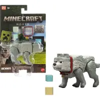 Mattel A Minecraft Movie Dennis The Wolf 10 Cm Figure Gris