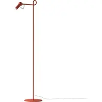 Kdln Lampadaire , Bird, dimmable, Rouge, Salon / séjour, Métal