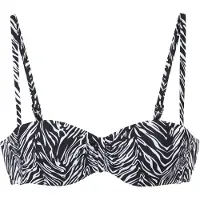 s.Oliver Hauts de bikini noir / blanc
