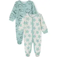 MINOTI Barboteuse / body beige / menthe / noir