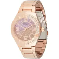 GUESS Montre à affichage analogique 'Sangria' or / or rose / rose clair