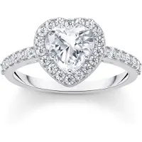 Thomas Sabo - TR2477-051-14-58 - Bague - Femmes - Love & Hearts - taille de la bague 58