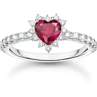 Thomas Sabo Bague rouge