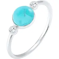 Elli Bague turquoise / argent