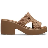 Crocs Brooklyn Woven Heel Slides Marron EU 39-40 Femme