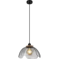 Globo Lighting Lampe à suspendre métal noir mat, 1x E27